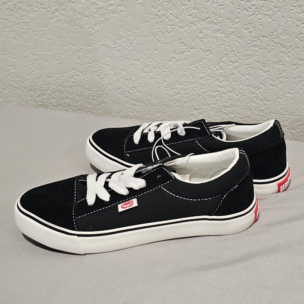 Ecko Unlimited Black and White Kids Sneakers